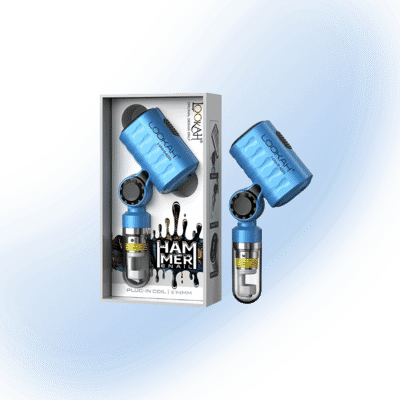 Lookah Hammer Dab e-Nail | Portable Enail for Rigs | 5 Temp Settings,  950mAh Battery & Quartz Coil-less Atomizer