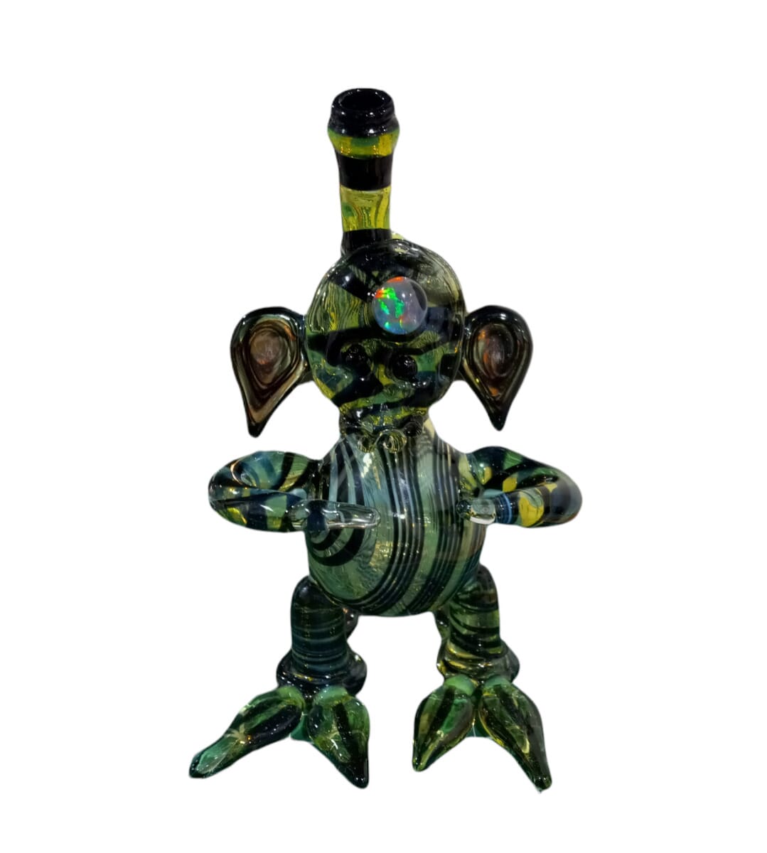 Slyme Munny Pipe by Artist Pipes - Front