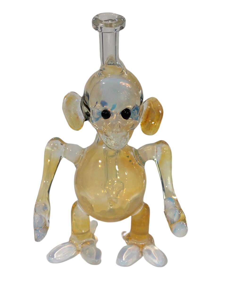 Fumed Munny Glass Rig by Artist Pipes Style 1