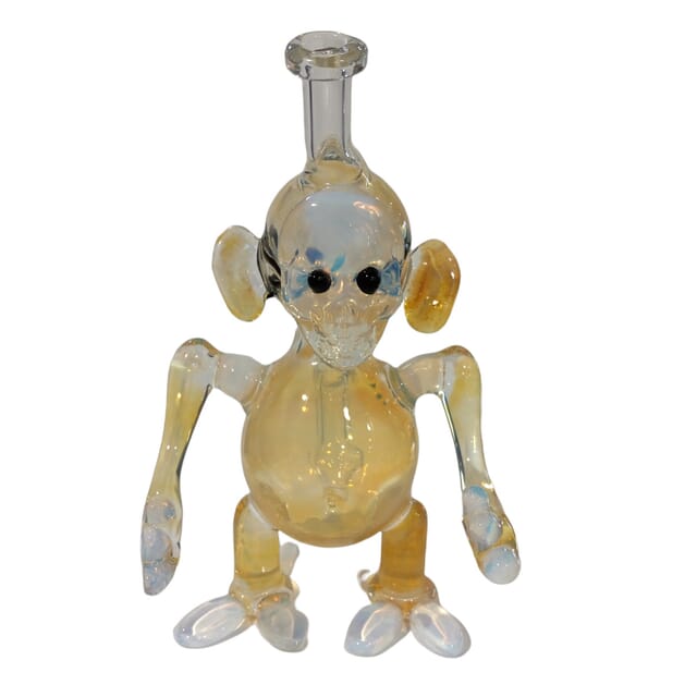 Fumed Munny Glass Rig by Artist Pipes Style 1