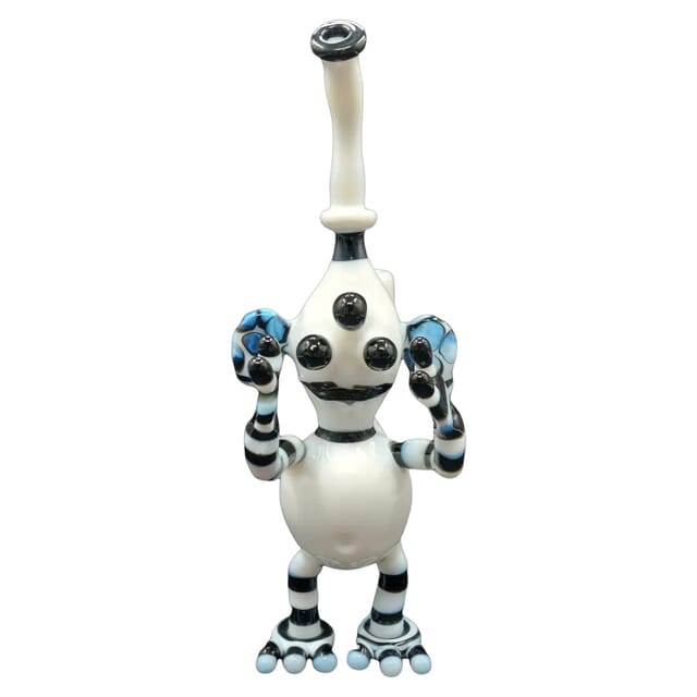 Glass Munny Pipe by ArtistPipes