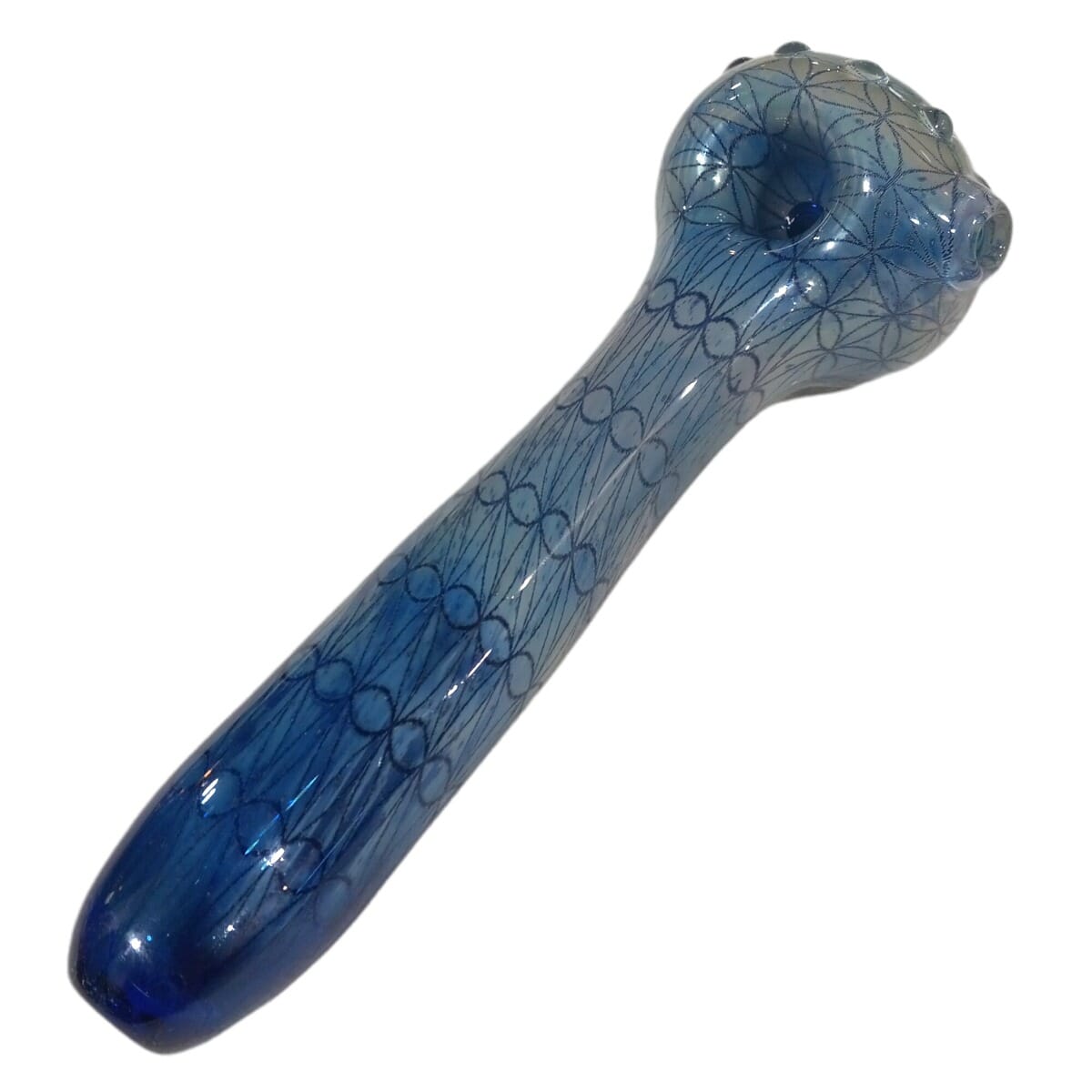 Etched Image Spoon by Artist Pipes