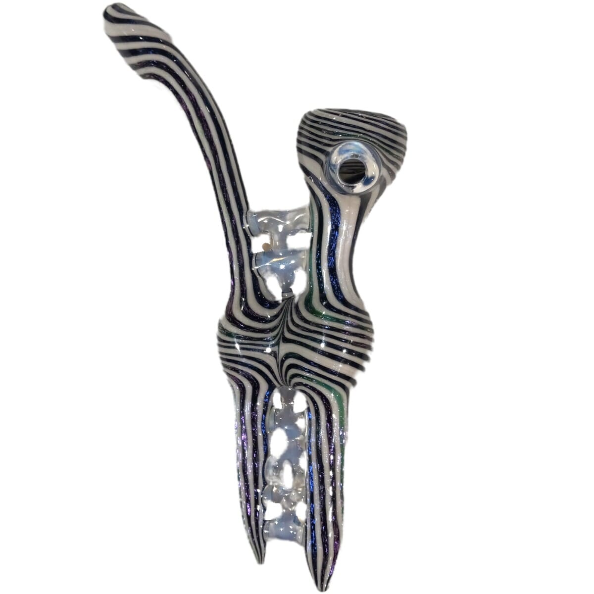 2 Piece Webbed Sherlock (Dichro) by Artist Pipes