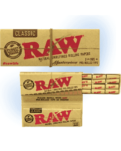 masterpiece 1 1/4 papers and pre rolled tips