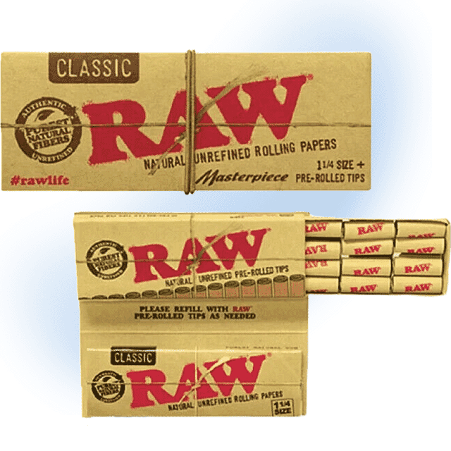 masterpiece 1 1/4 papers and pre rolled tips