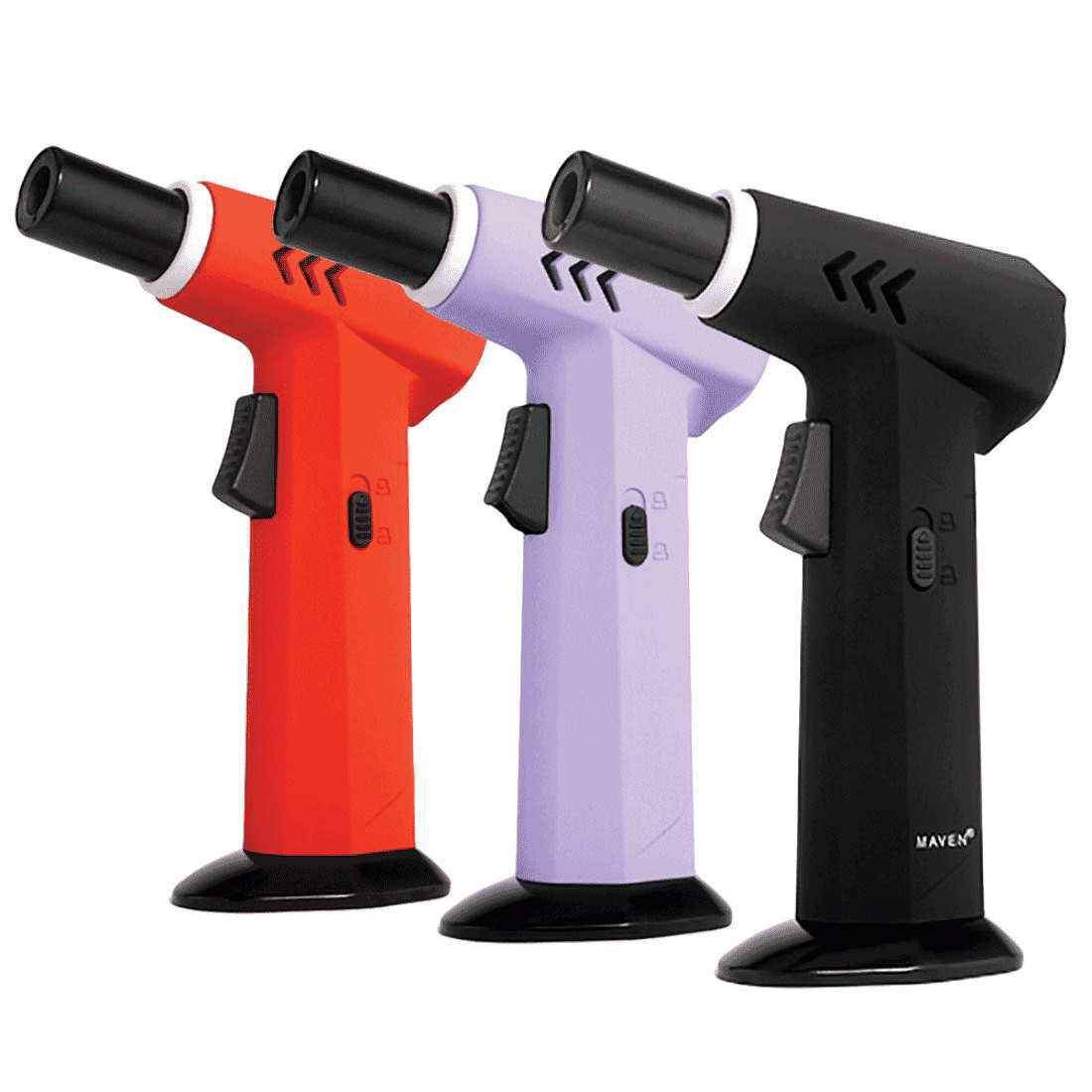 Maven Hurricane Torch Lighter
Adjustable Flame Torch
Table-Top Torch Lighter
Safety Lock Function
Refillable Butane Lighter
Windproof Torch
Multiple Color Options