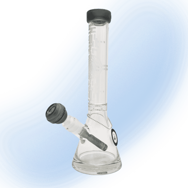 Milkyway Bio-Encryption Sandblasted Glass Beaker 10.5"