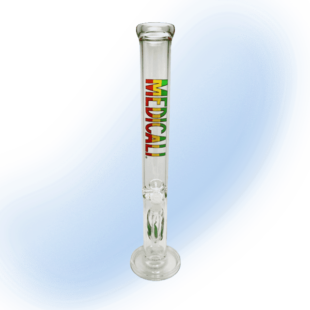 MediCali 50x5 Straight 18" Glass Bong