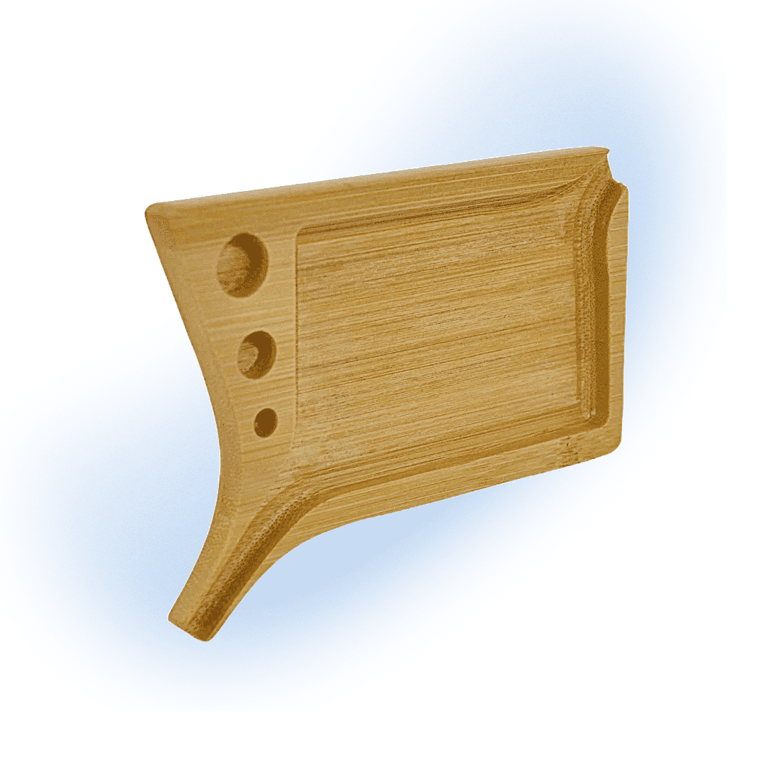  Mini Bamboo Rolling Tray Cone Filler - Compact & Eco-Friendly Rolling Solution