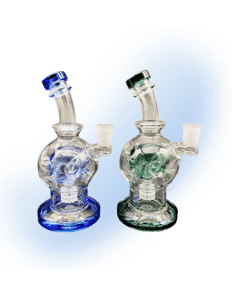 Glass Mini Color Eggo Dab Rigs