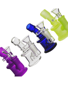 Mini Glass Dab Rig Cheap | Portable Glass Dab Rigs | Assorted Colors