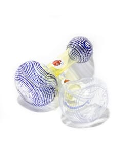 Mini Jumbo Hand Pipe by Blowfish Glassworks