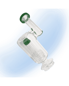 Monark Glass Peak Glass Water Attachment | 7" Matrix Perc Design