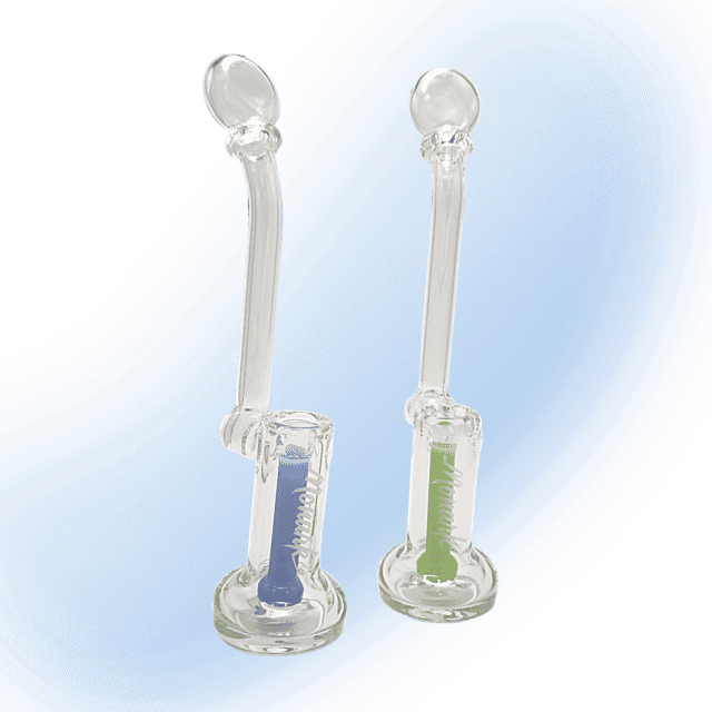 Monark Glass Standing Showerhead Bubbler | 8"