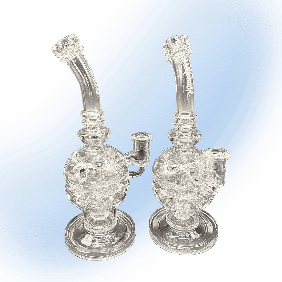 Matrix Egg LG Clear Glass Dab Rig 