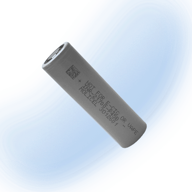 Molicel INR 21700 P45B 45A 4500mAh Flat Top Battery