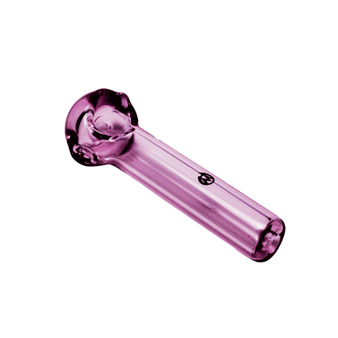 Color Glass Spoon Pipe by Moocha Glass