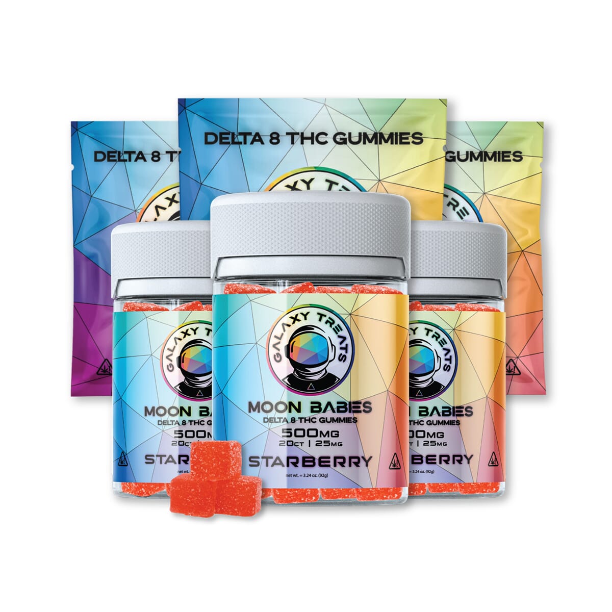 Moon Babies Delta 8 Gummies by Galaxy Treats | MoonBabies