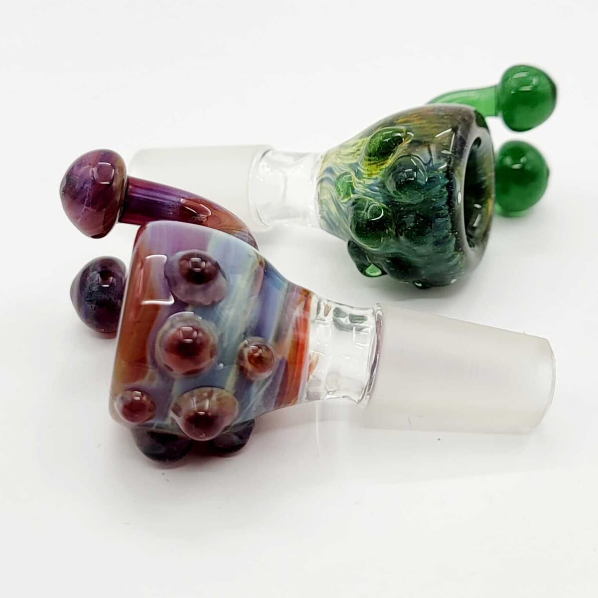Mushroom Bong Slide by Shlumpee Glass