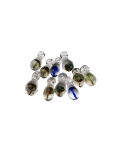 Glass Mushroom Necklace Pendants