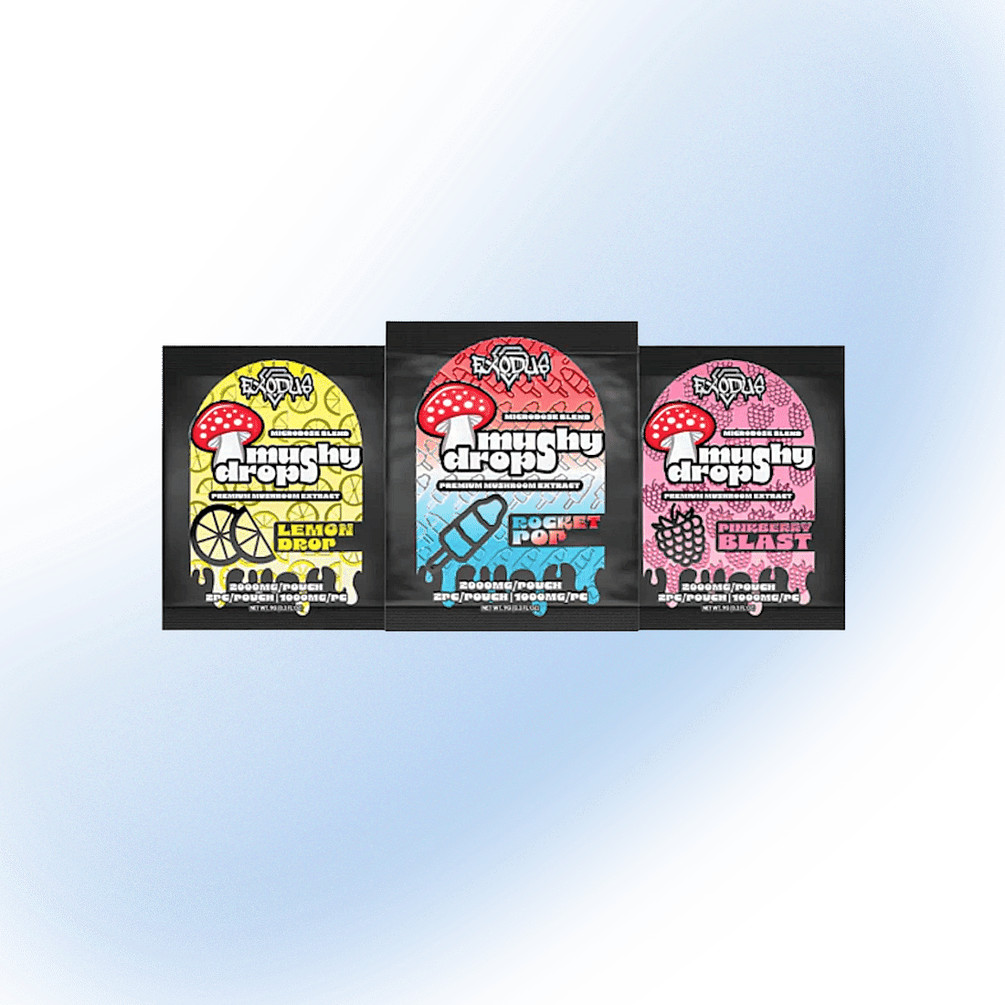 Mushy Drops 2 Pack Gummies