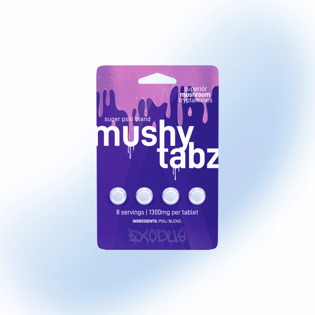 Mushy Tabz Super Psili Blend Tryptamine Tablets 1300mg | 4 Pack