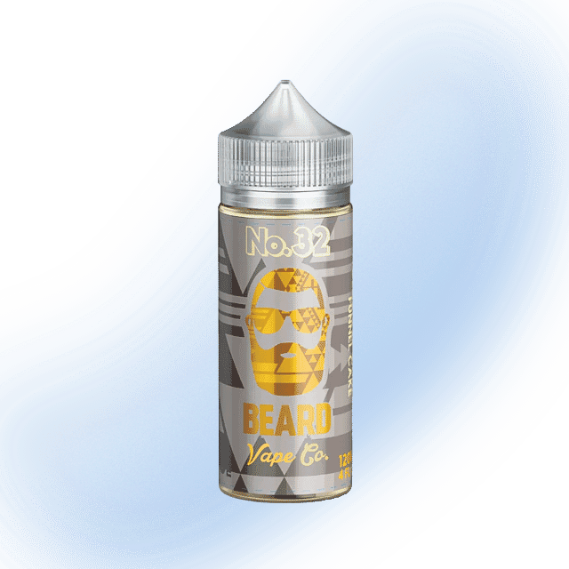 No. 32 by Beard Vape Co brings the nostalgic joy of a carnival to your vaping experience with its meticulously crafted flavor that mimics a freshly made cinnamon funnel cake.