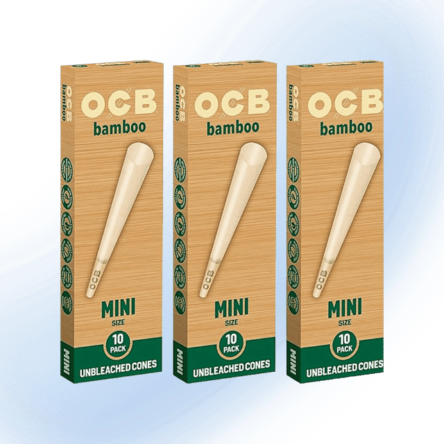 OCB Bamboo Cones - Mini 10 Packs
