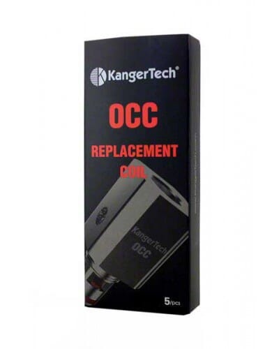 KangerTech OCC Replacement Vape Coils | Organic Cotton | 5-Pack | Elevated  Vaping