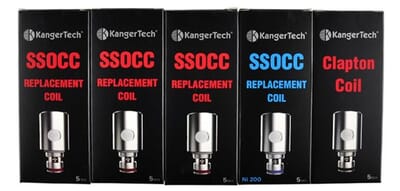 KangerTech OCC Replacement Vape Coils | Organic Cotton | 5-Pack | Elevated Vaping KangerTech OCC Replacement Vape Coils | Organic Cotton | 5-Pack | Elevated Vaping