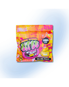 OCHO Double Stacked Bitez 2 Pack | 2,000mg - Raspberry Peach
