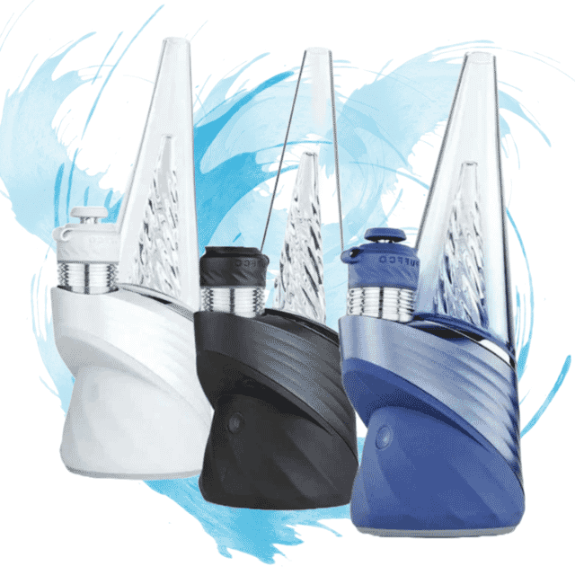 Puffco Peak Pro V2 smart dab rig with 3DXL chamber, Joystick Carb Cap, and app connectivity for premium concentrate vaporization