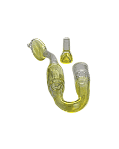 Perc-Loc Glass Hand Pipe With Water Perc By Artistpipes