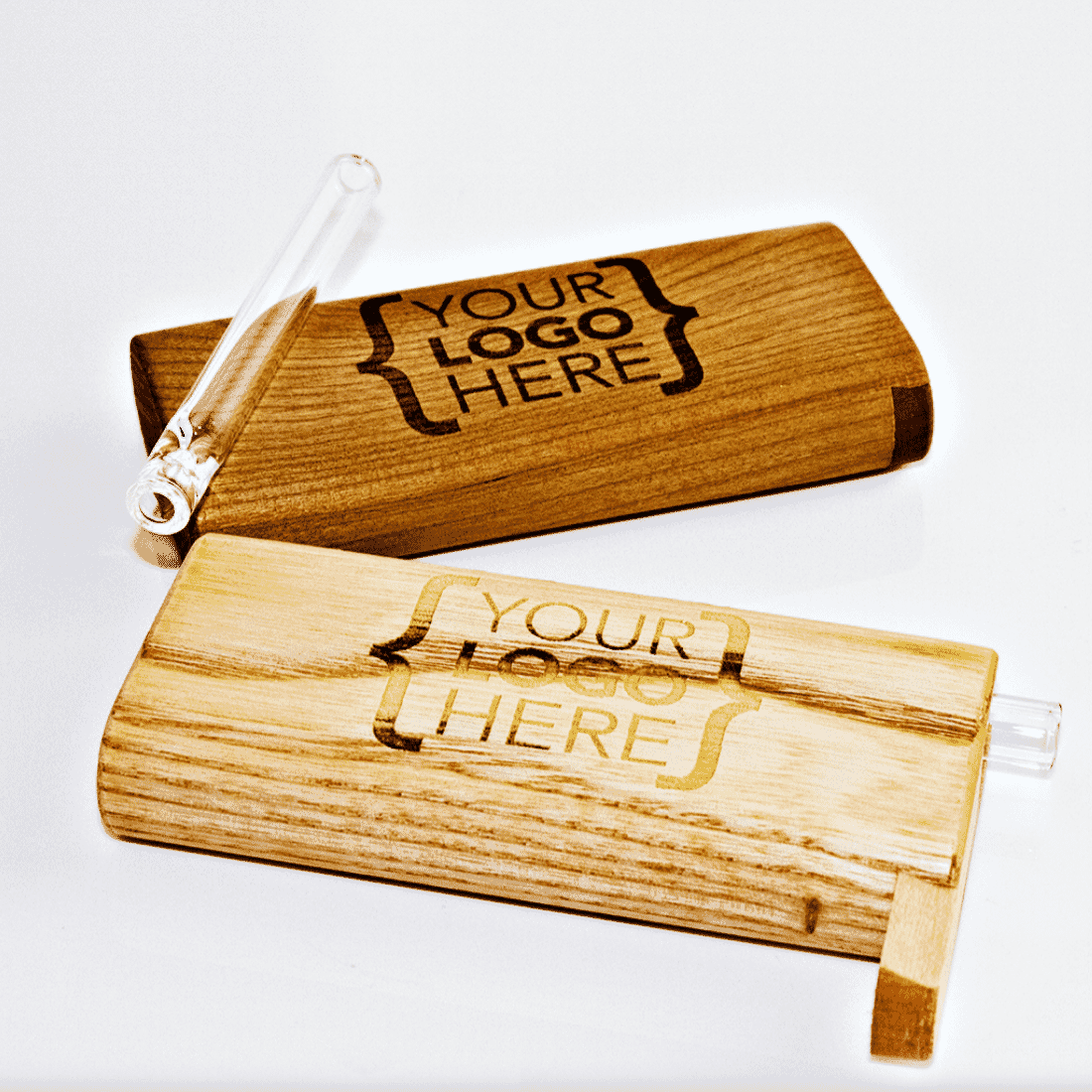 Premium Wood Logo Engraved Dugouts at Upper Limits