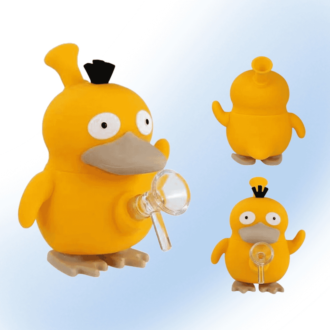 Check Out This Cute PsyDuck Silicone Bong Water Pipe