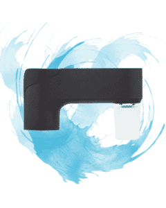 Puffco Pivot Glass Adapter with 10mm and 14mm glass joints and 3D Chamber for dab rig compatibility