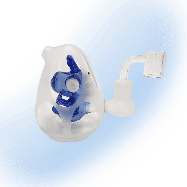 4" Large Dinosaur Egg Glass Dab Rig