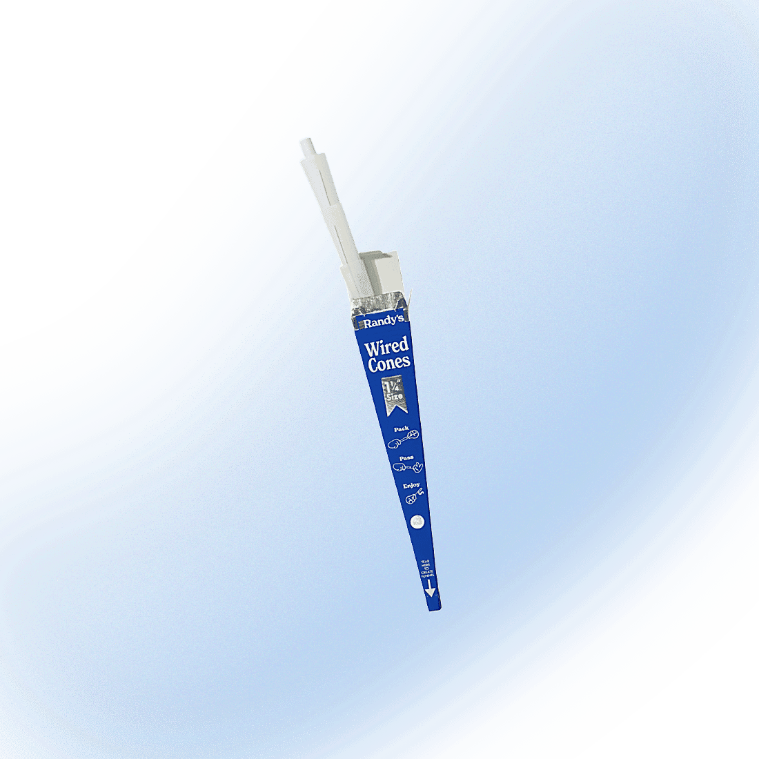 Randy's Wired Cones 1 1/4 Size | 3 Pack