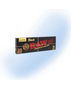 Raw Black Classic Cones | King Size | 20 Count Box