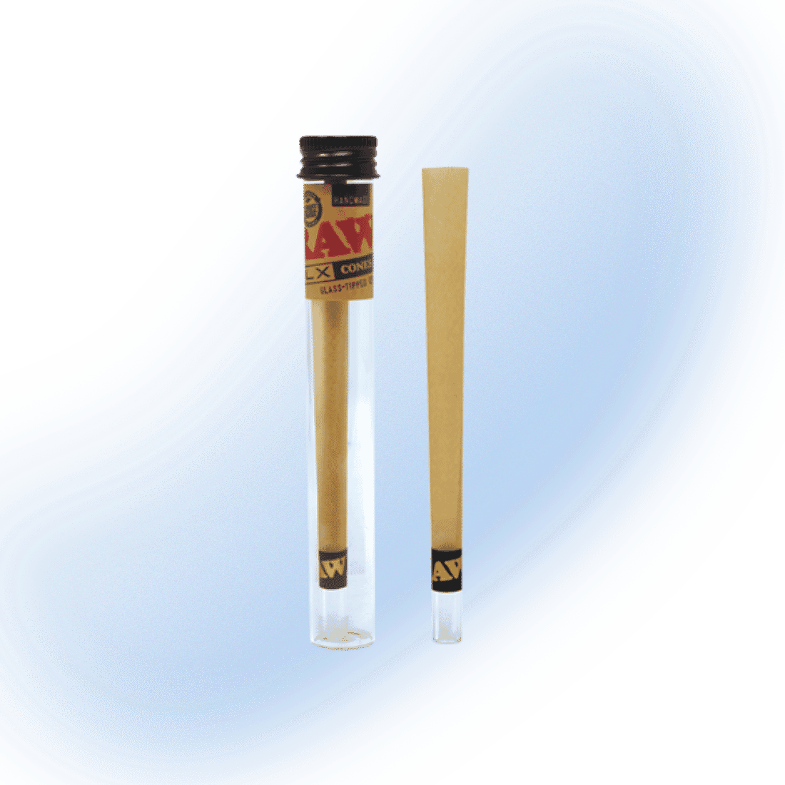 Raw DLX Series Glass-Tipped Cones