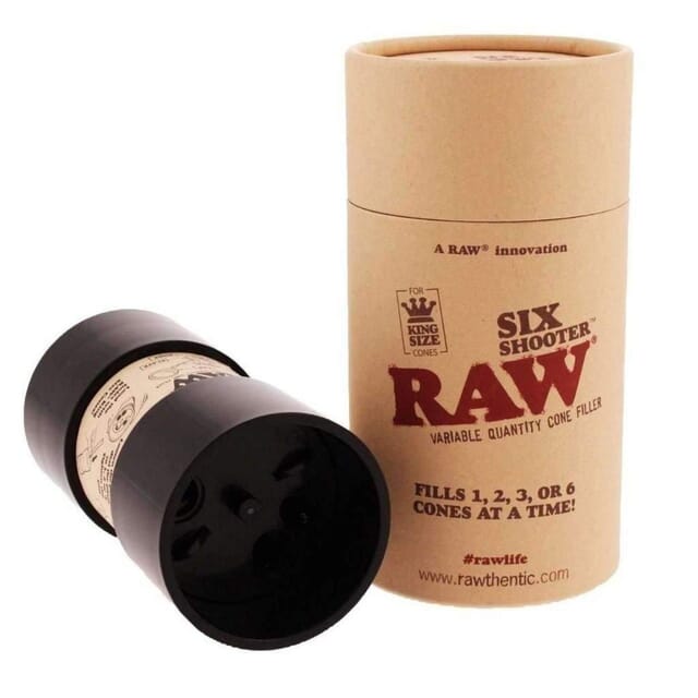 Raw Six Shooter Cone Filler | King Size