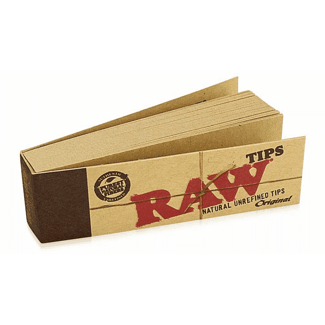 Raw 50 Pack Rolling Tips.