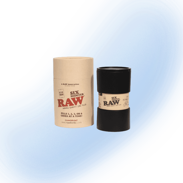 Raw Six Shooter 1 1/4 - 1 pc Packaging