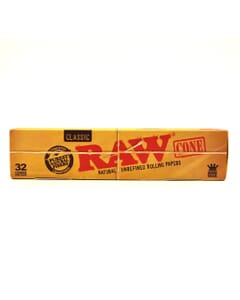 RAW 32 Pack Classic Cones | King Size