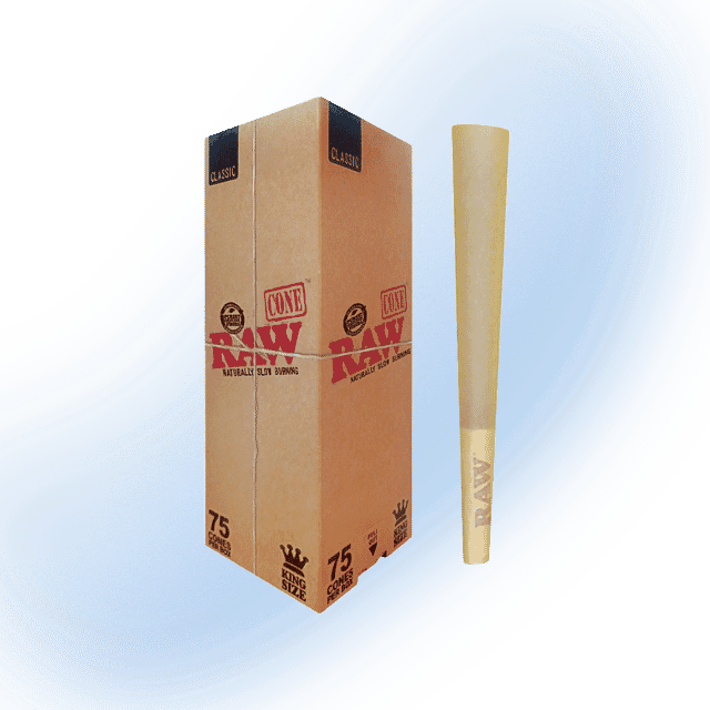 Raw Classic Cones | King Size - 75 Count Box