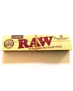 RAW CONNOISSEUR K/S W/TIPS BOX/24