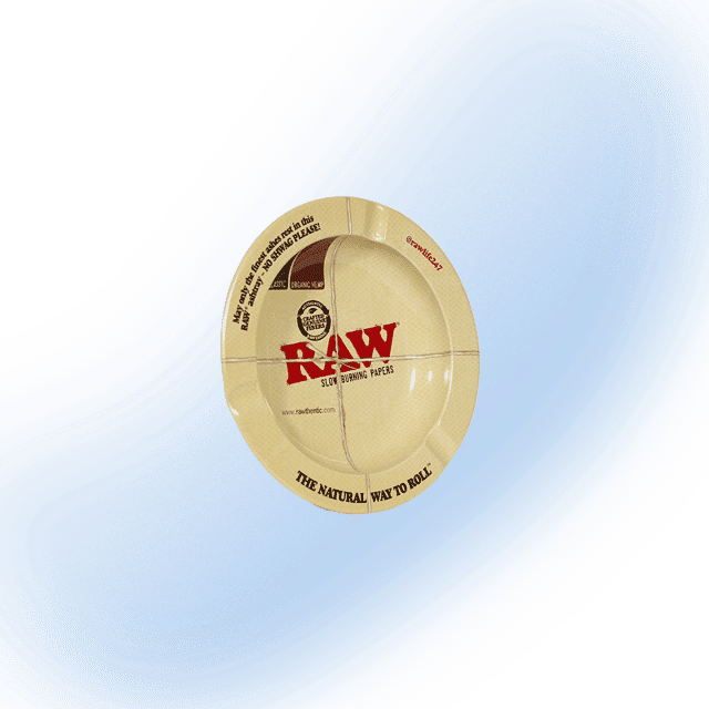 Raw Metal Ashtray 1pc