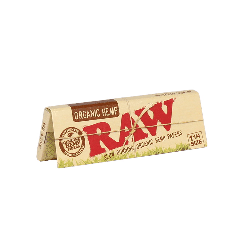 RAW Organic Hemp 1¼ Size Rolling Papers