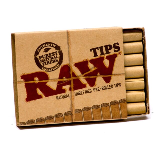Raw Pre-Rolled Tips | 21 Count Box