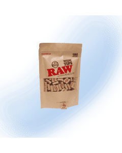 Raw Pre Rolled 180 Count Bag - Wide Tips